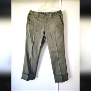 Polo Jeans Co Ralph Lauren Women's Mid-Rise Cuffed Capri Pants,Cotton Outdoor 8.